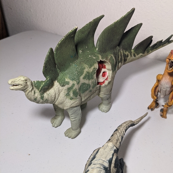 Lot of 7 Vintage Jurassic Park Dinosaurs - Picture 13 of 16